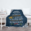 Personalized "Never Forget I Love You" Premium Customized Cozy Blanket