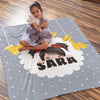 Premium Customized Toddler Blanket For loved Little One's