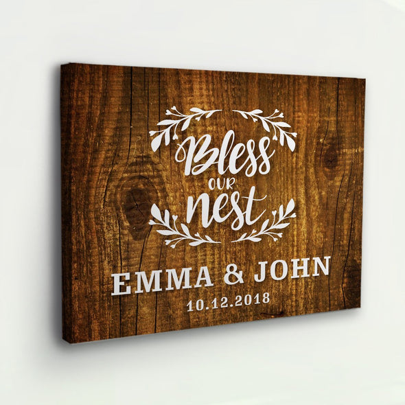 Bless Our Nest Wooden Wall Decor